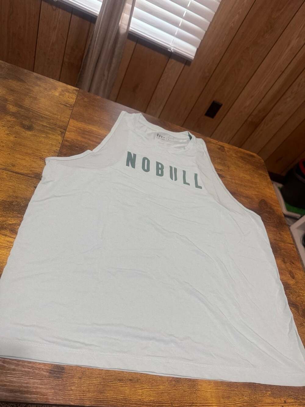 NOBULL Athletic Tank Top Light Blue Large